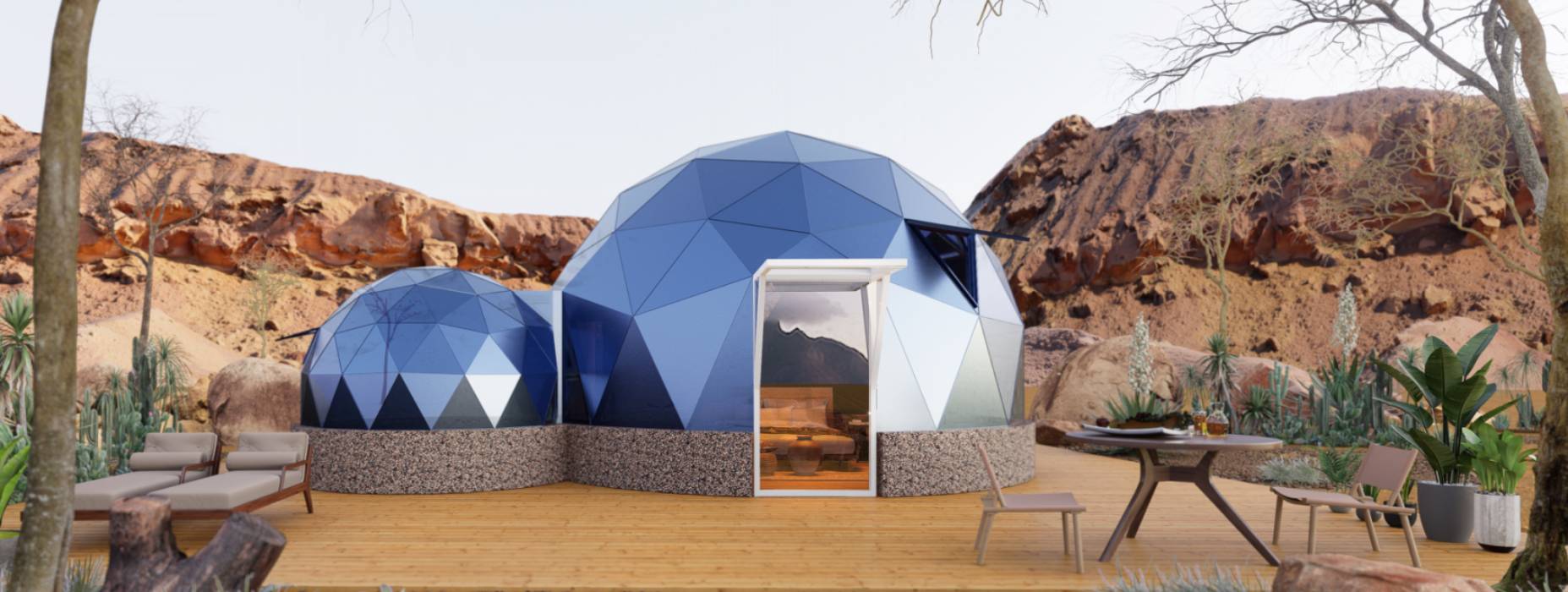 马边彝族球形智能光伏玻璃星空房